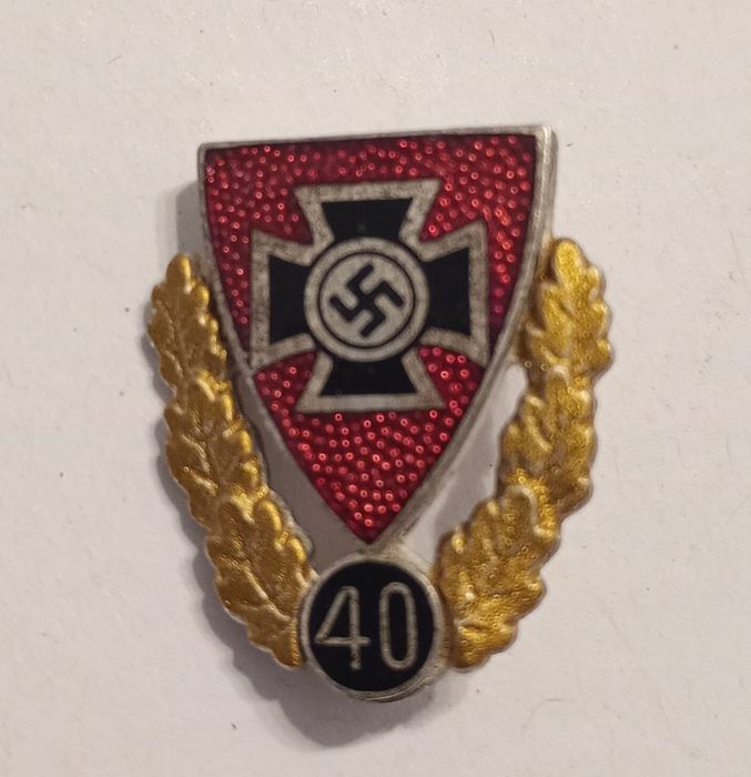 Militaria de Trincheira. Pin NSRKB