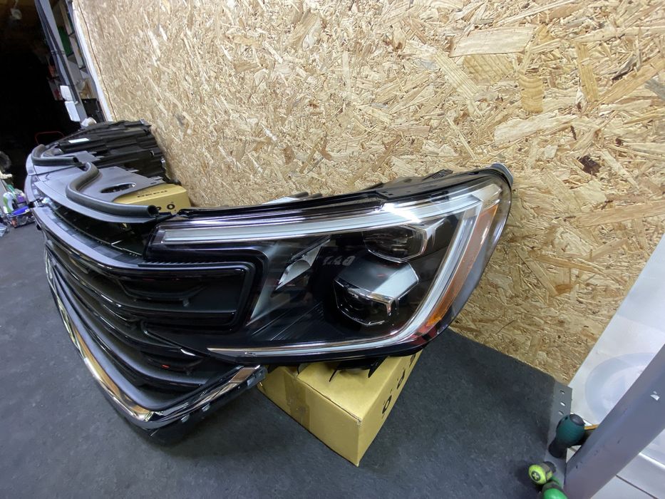 Vw Atlas 2024 usa led iq rline ришотка радиатра фара 3cm