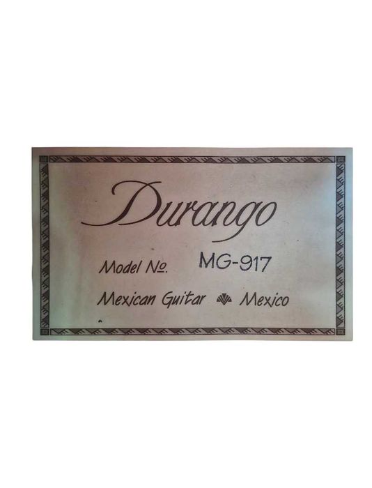 Gitara klasyczna Durango model MG-917 + pokrowiec