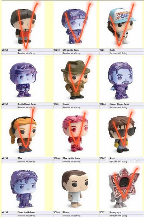 обміняю фігурки,що на першому фото