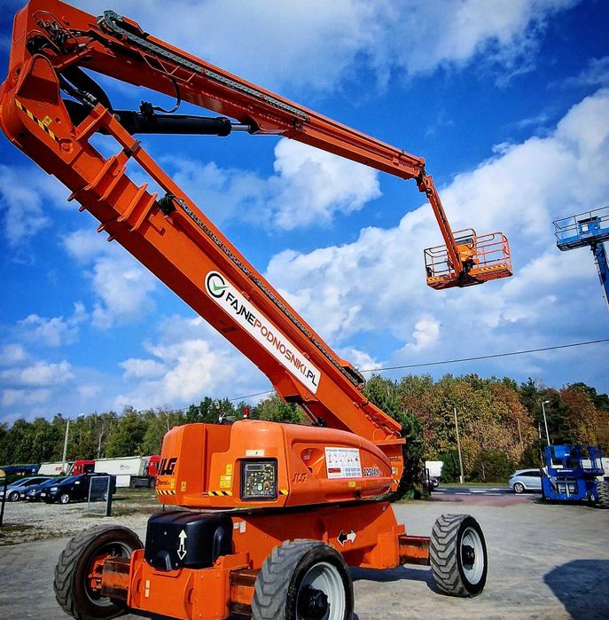 Wynajem podnośników koszowych przegubowych nożycowych  zwyżek  Poznań