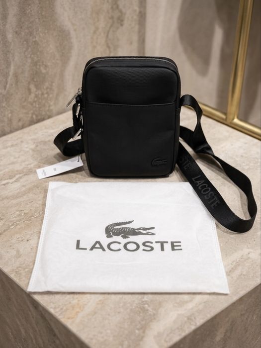 Bolsa Lateral Lacoste Vertical