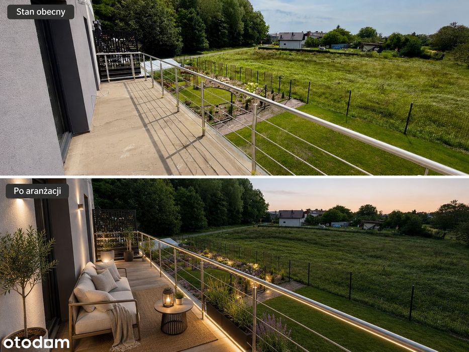 Apartament z tarasem i 3 miejscami parkingowymi