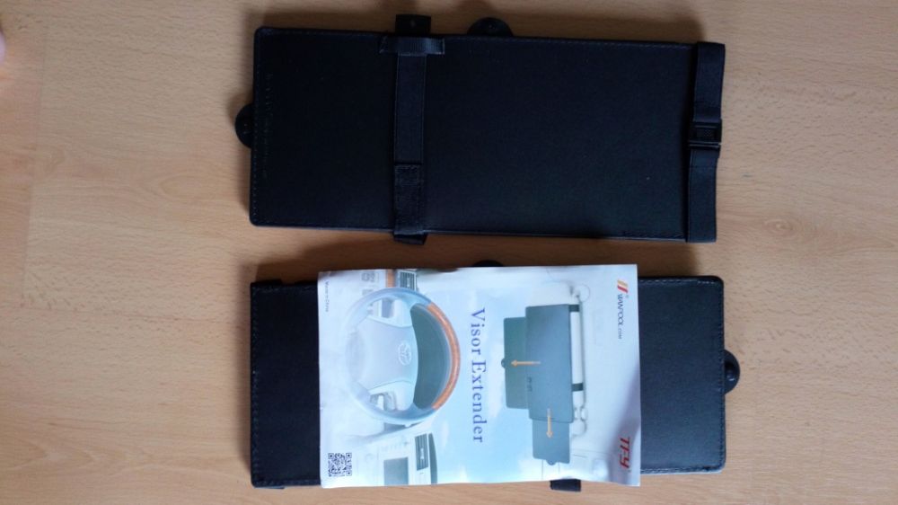 Extensão de visor/extensor de parasol auto