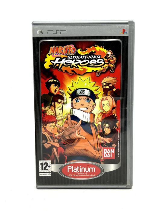 Naruto Ultimate Ninja Heroes PSP Po Angielsku