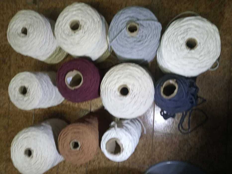 Fio de Macramé Algodão Bobines 3 e 5mm