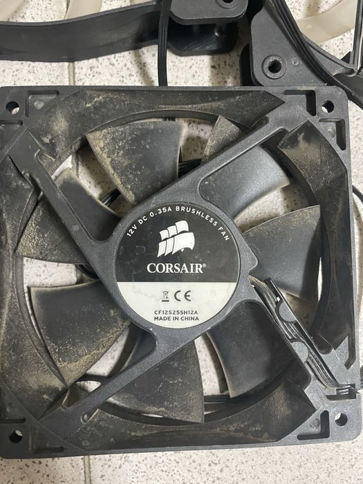 5 Ventoínhas Corsair 120mm 140mm