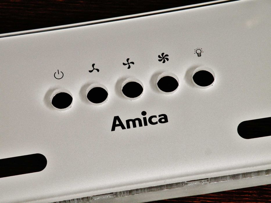 Panel szklany biały do okapu Amica OMP6251WG