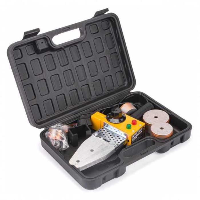 Zgrzewarka do rur PCV PP 1500W 20-63mm 6 matryc walizka SOLIDNA NOWA!!
