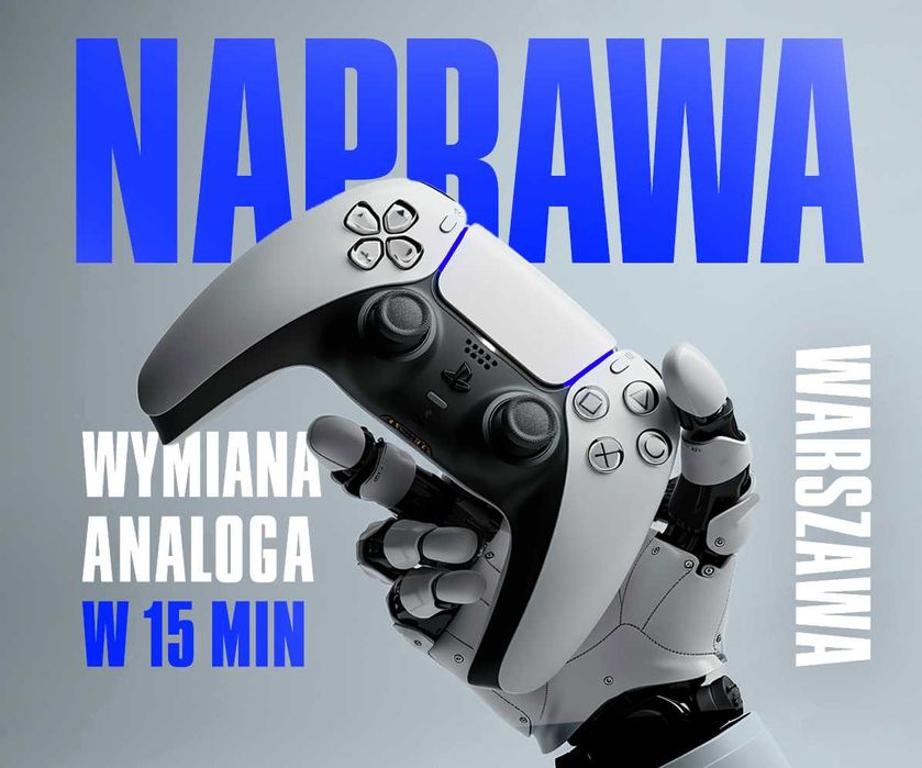 Pad Dualsense (+ EDGE) PS5 Playstation 5 | NAPRAWA | Analogi Halla