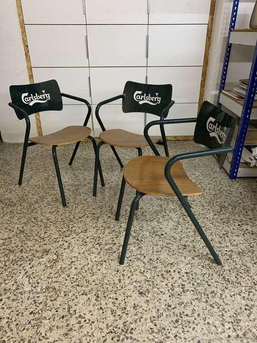 Cadeiras de exterior empilháveis