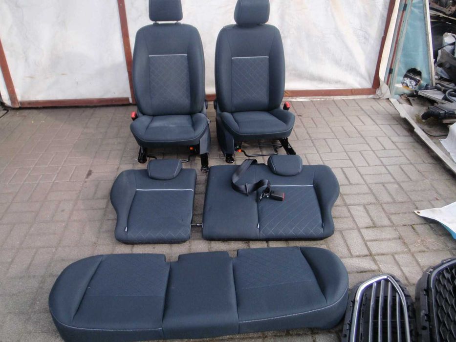 Ford Fiesta mk7 3d Fotele komplet przedlift