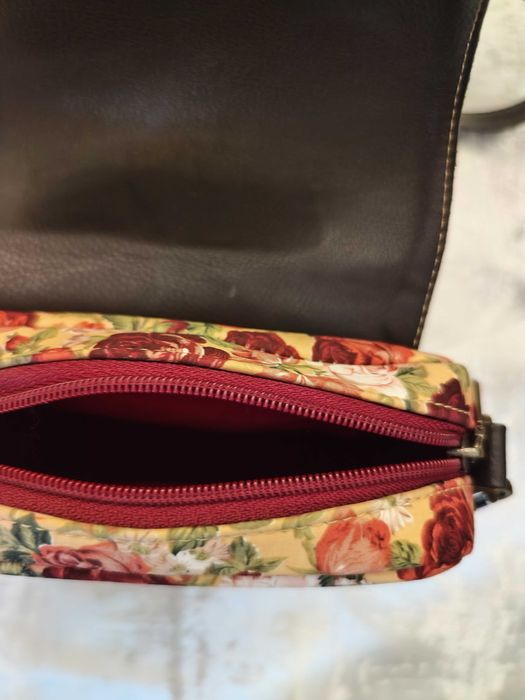 Bolsa mulher, floral, NOVA