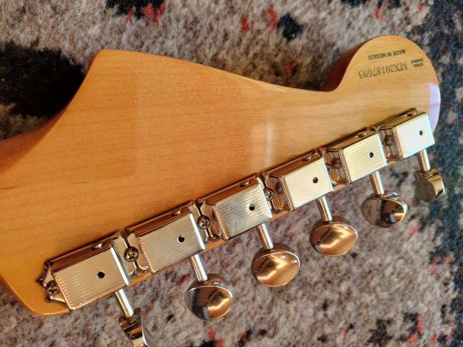 Fender Stratocaster Robert Cray Silver Inca