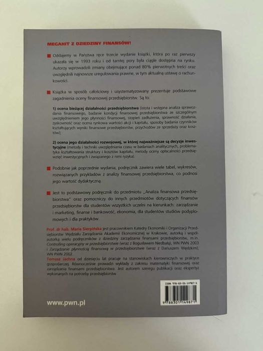 Ocena przedsiębiorstwa według standardów światowych