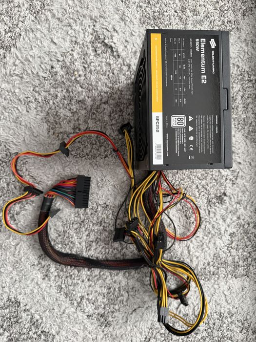 Zasilacz SilentiumPC Elementum E2 550W 80 Plus (BULK)