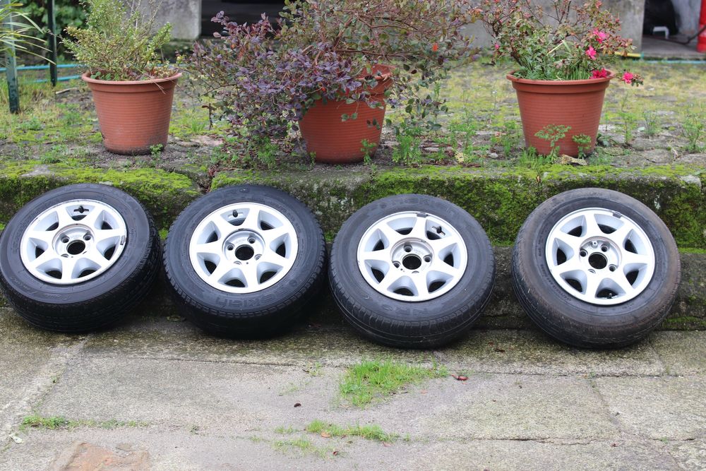 Jantes + tampões Ford Escort RS 13