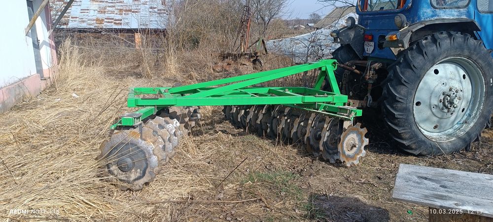 Дисковая борона, почти новая