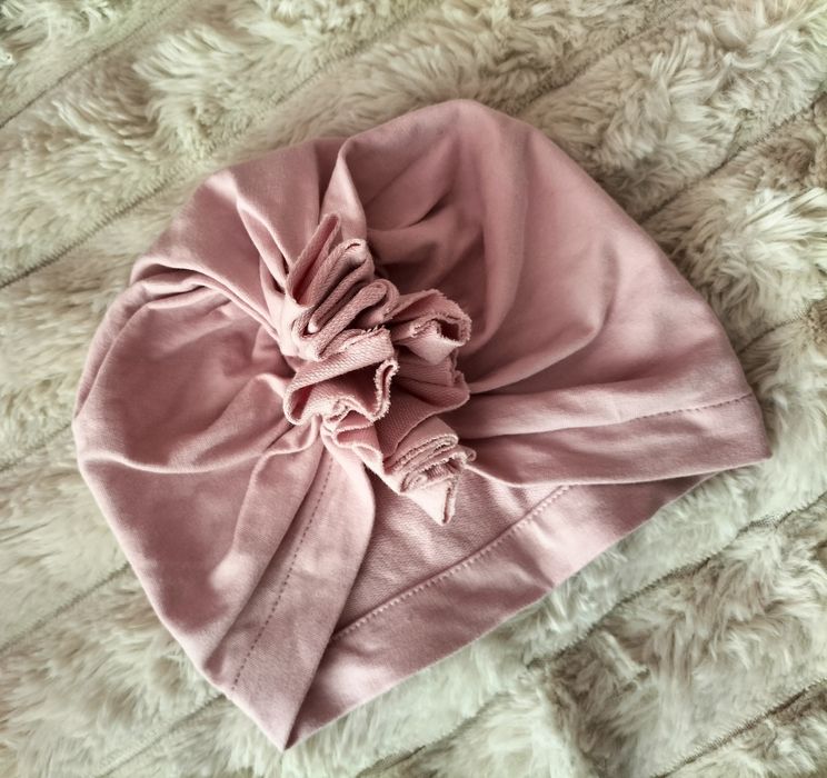 Turban handmade jesień 3-5 lat