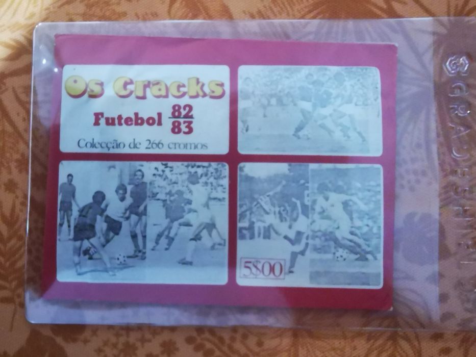 Saqueta OS CRACKS futebol 82 e 83 por abrir