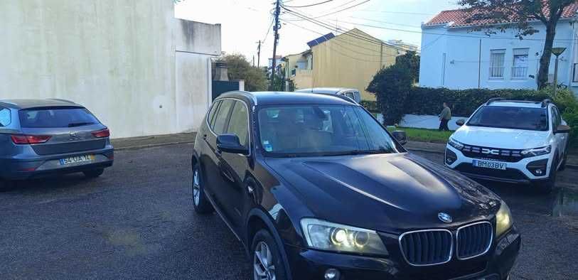 BMW X3 Nacional, troco por Carrinha 4x4 caixa de madeira com 5 lugares