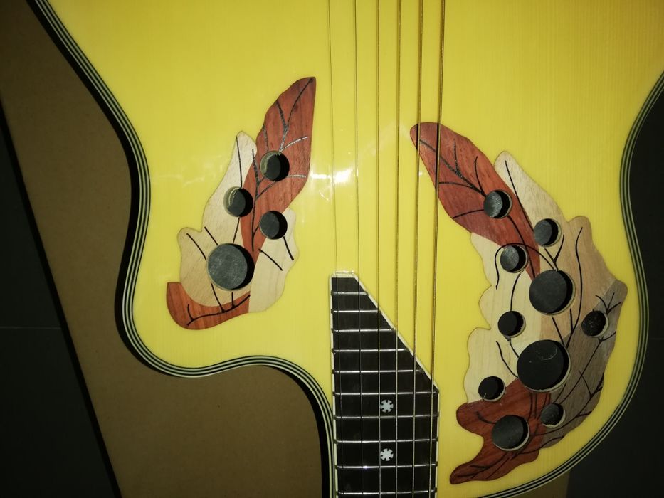 Guitarra tipo ovation