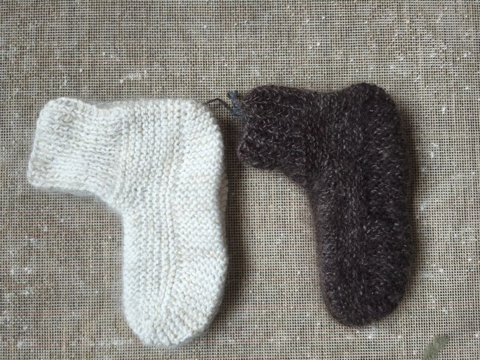 Продам новые детские теплые носки из козьего пуха