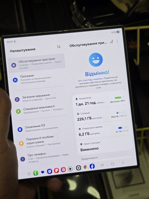 Samsung Galaxy Fold 6 12/256gb офіційний і відмінний стан