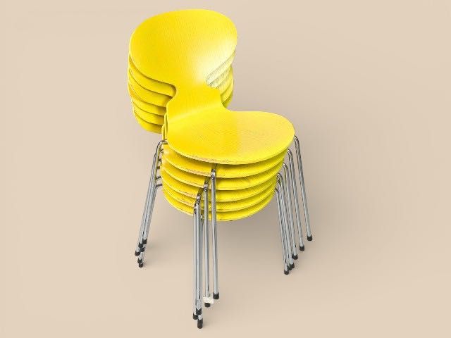 Zestaw 6 krzeseł „The Ant” (Model 3101) Arne Jacobsen Fritz Hansen NAJTANIEJ