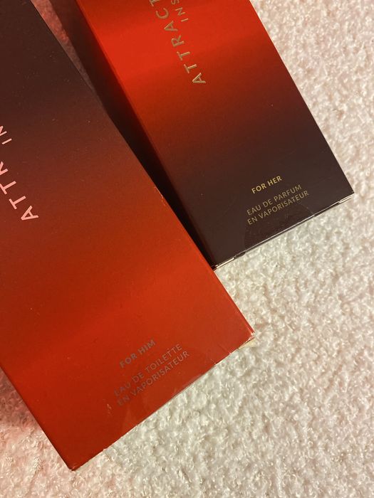 perfum attraction instinct avon damski męski zestaw zapach 50 ml 75 ml słodki