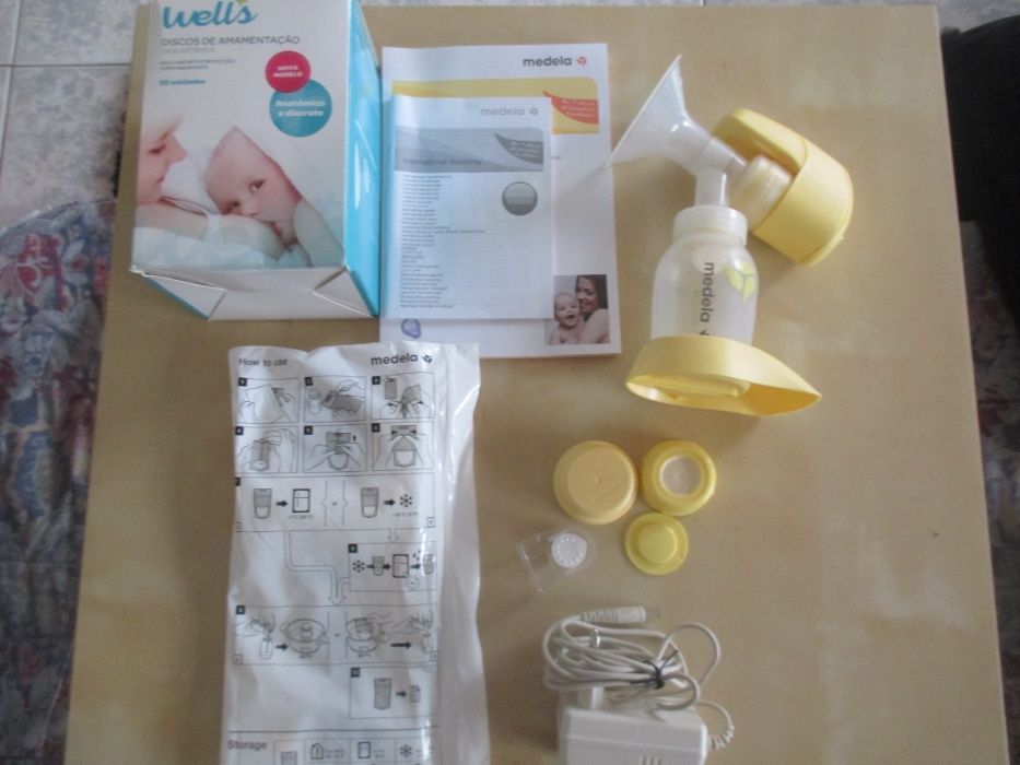 Bomba elétrica MEDELA + Sacos de conservação+ Oferta de Discos