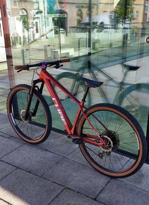 Ognista moc MTB Cube Reaction C:62, carbon, Rock Shox Revelation, Shimano SL, Sram Guide