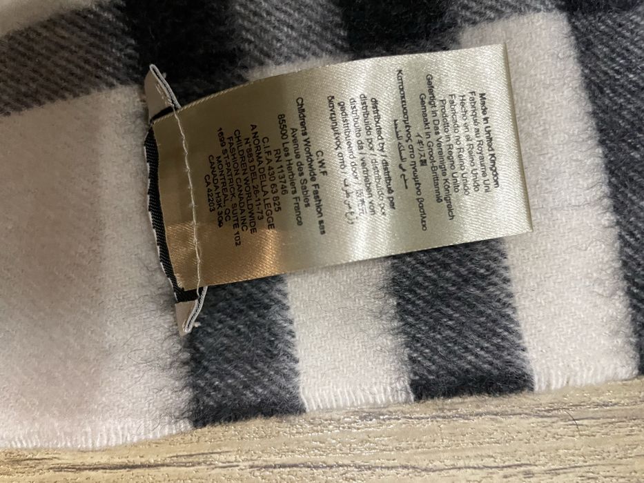 Шарф Burberry кашеміровий(новий