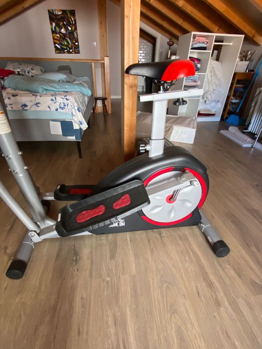 Bicicleta elíptica de fitness como novo