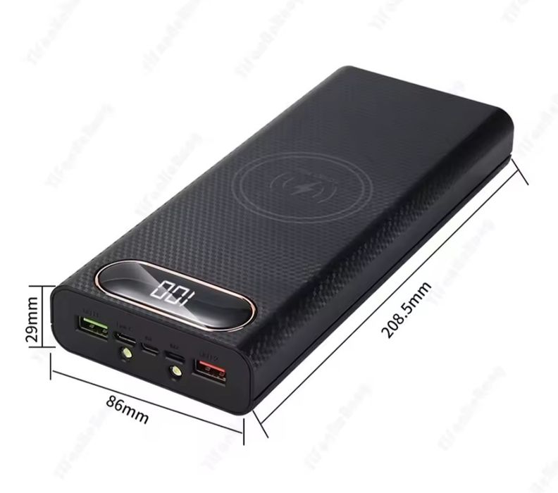 корпус для павербанка 21700  на: 8. 12, 16. АКБ.  ШВИДКА ЗАРЯДКА до 80