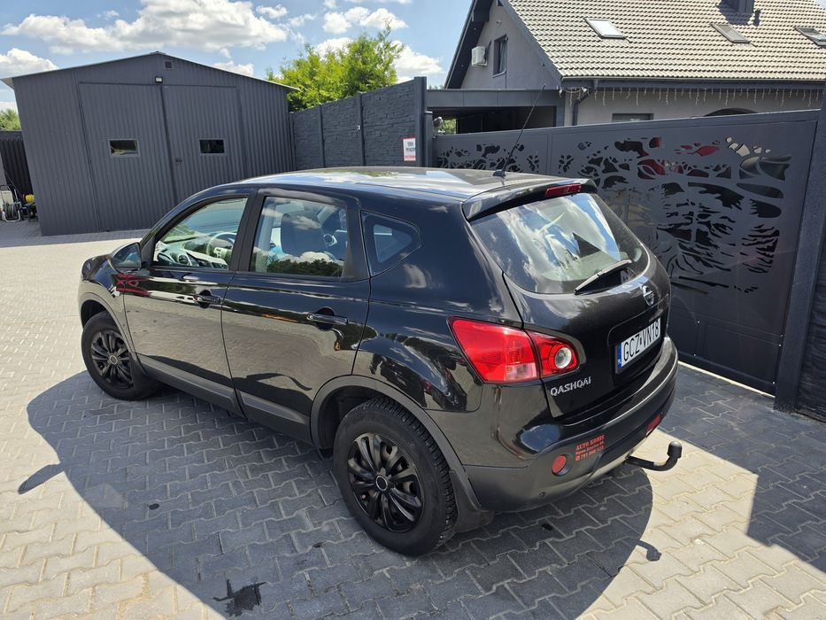 Nissan Qashqai 2008r 2.0Diesel Czarny z Panoramą Zadbany