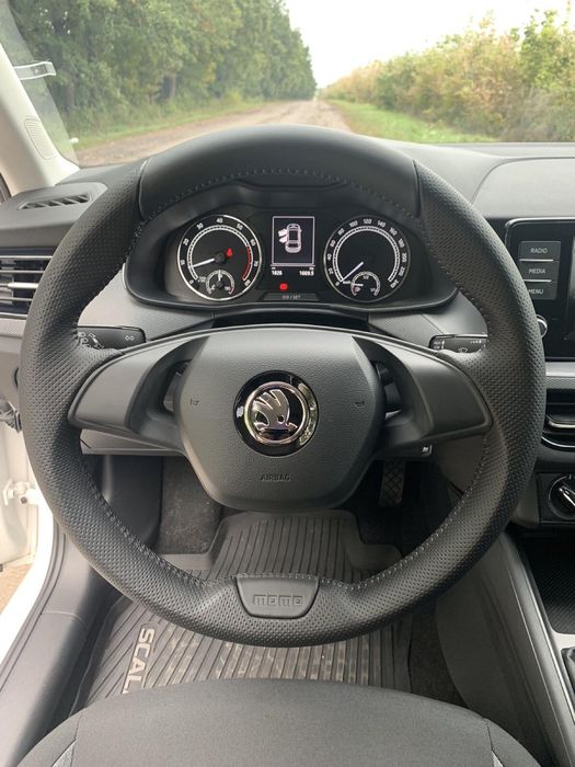 Перетяжка руля в кожу