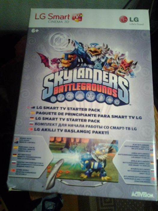 Новая игра Skylanders Battlegrounds для платформы CINEMA 3D Smart TV