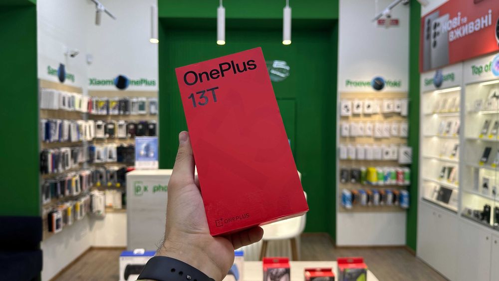 Магазин NEW OnePlus 13T 12/512GB Black Гарантiя Trade In