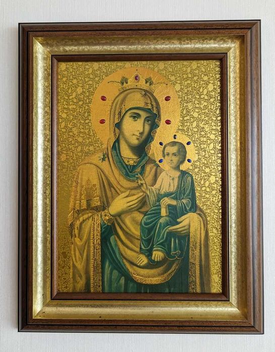 Quadro, "SVETA BOGORITZA" - A Santa Mãe De Deus