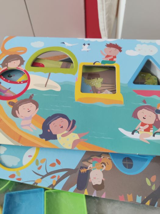 Jogo educativo, formas e cores, Picwik Toys