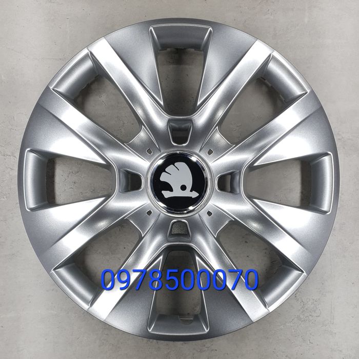 Ковпаки Шкода R15 Octavia Karoq Rapid Superb Fabia Yeti Колпаки Skoda