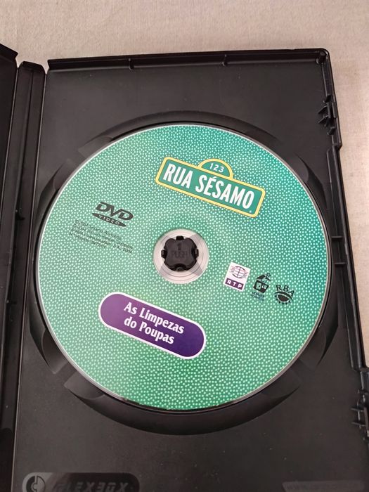 DVD rua sésamo   .