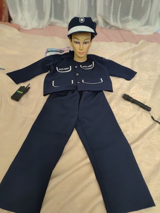 Strój przebranie policjant policjanta nowe 104 roz