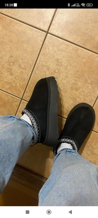 Hit mule uggly platform chodaki gruba podeszwa klapki laczki insta fu