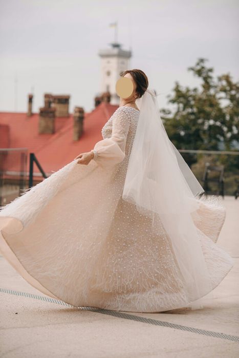 Весільна сукня ( з перлин та swarovski)