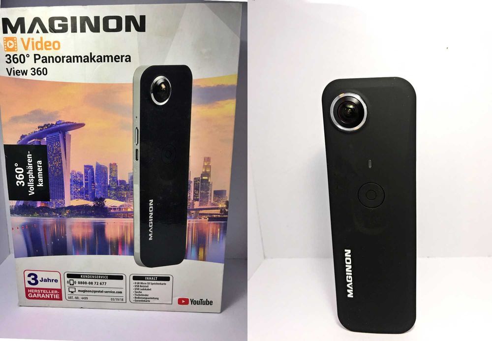 Cyfrowa Kamera-Apart Maginon PV 360 SD USB 360 °