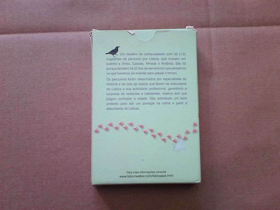 54 Cartas-Passeio LISBOA a Pé e a Pedais
