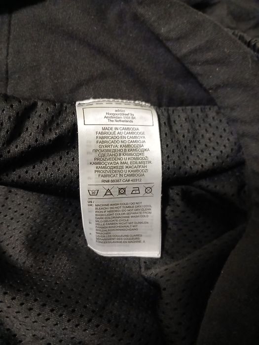 Нейлонові широкі baggy штани Adidas