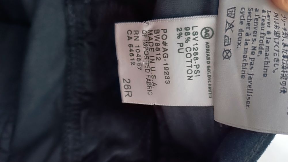 Spodnie Adriano Goldschmied roz 26R